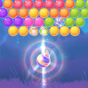 Bubble Queen Cat game